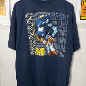 Vintage 90s Michigan State Wolverines Shirt size 2XL