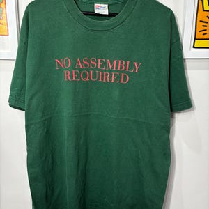 Vintage 00s Funny Quote Shirt size XL