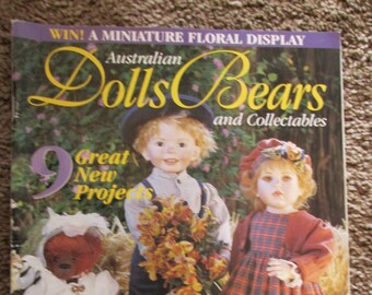 Australian Dolls Bears and Collectables, choice of 2 issues