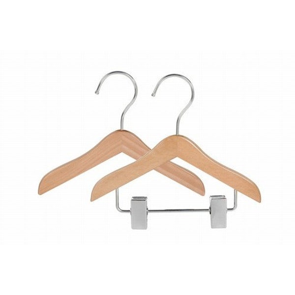 Wood Hangers for Doll Clothes - With or Without Clips