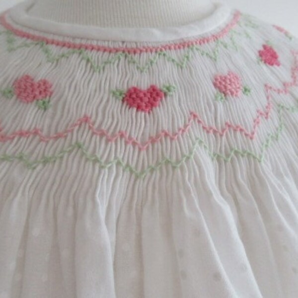 Erika Hand-Smocked Dress