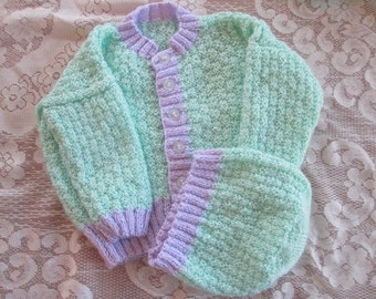 Knitted Two Piece Baby Set
