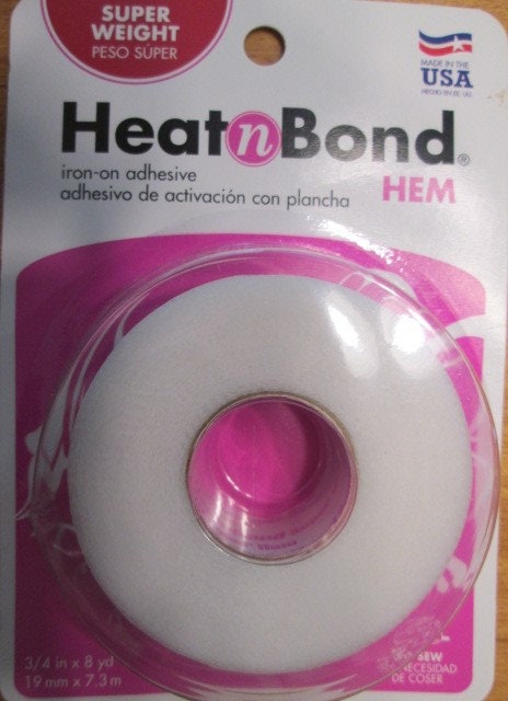 Heat and Bond Ultra Hold Iron On Adhesive TAPE 3/8 x 10 yds (9.5mm x 9.1m)