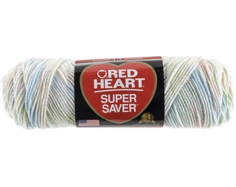 Red Heart Super Saver Yarn - Aran, Turqua or Icelandic