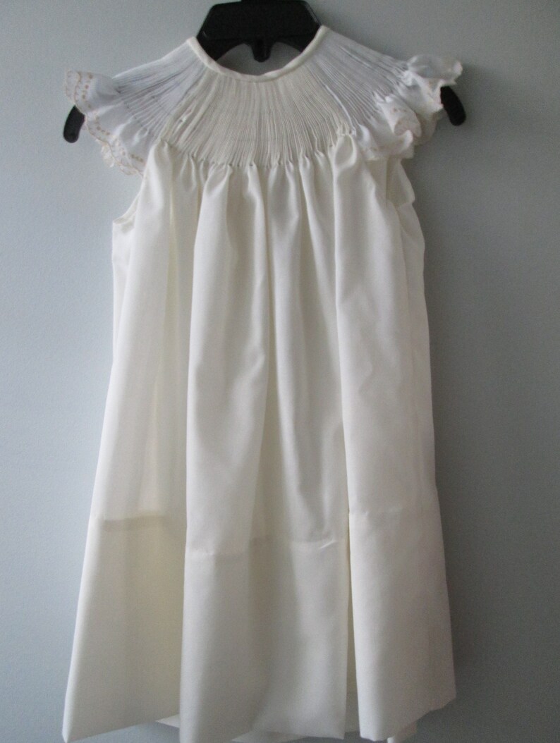 Bishop Smock Dress with angel Sleeve main image 1