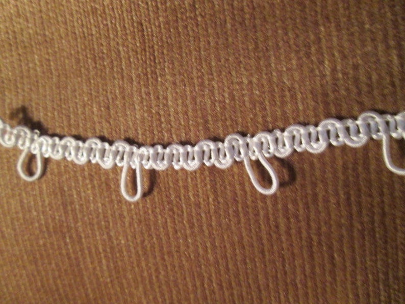 Elastic Button Loop 1 Spacing White or Ivory Etsy