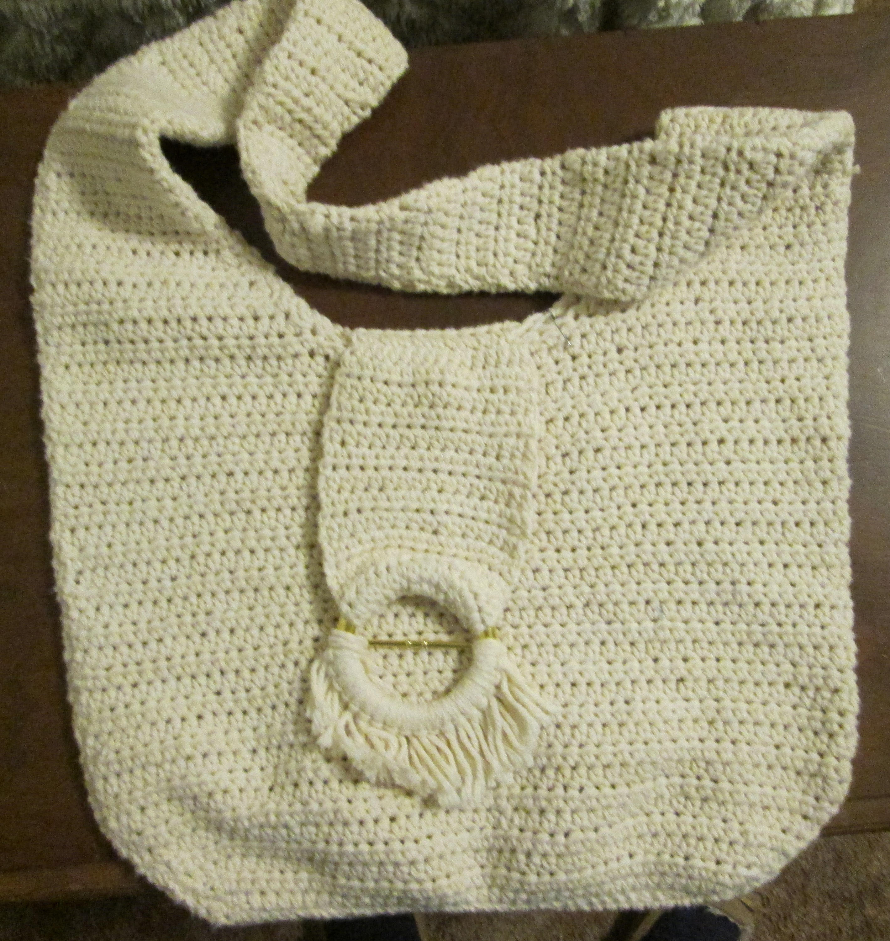 Crocheted Tote Bag