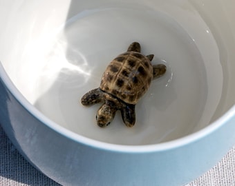Custom Pet Mug with 3D Dog/Cat/Turtles Figure Handmade Ceramic Peekaboo Pet Mug Memorial Gift for Pet Lovers Personalized Pet Mug Coffee Cup