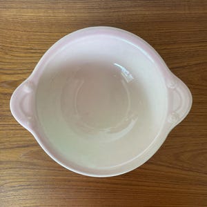 Soup or Cereal Bowl in Pastel Pink Vintage Mid Century Collectable Dishes TS&T Luray Pastel Pink