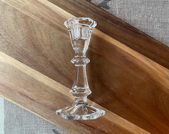 Vintage Crystal Candlestick