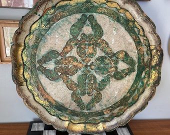 Gilded Florentine Tray: Old World Home Decor