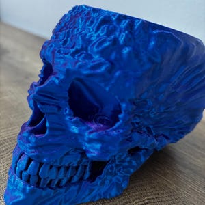 3D Printed Skull Planter/Vase