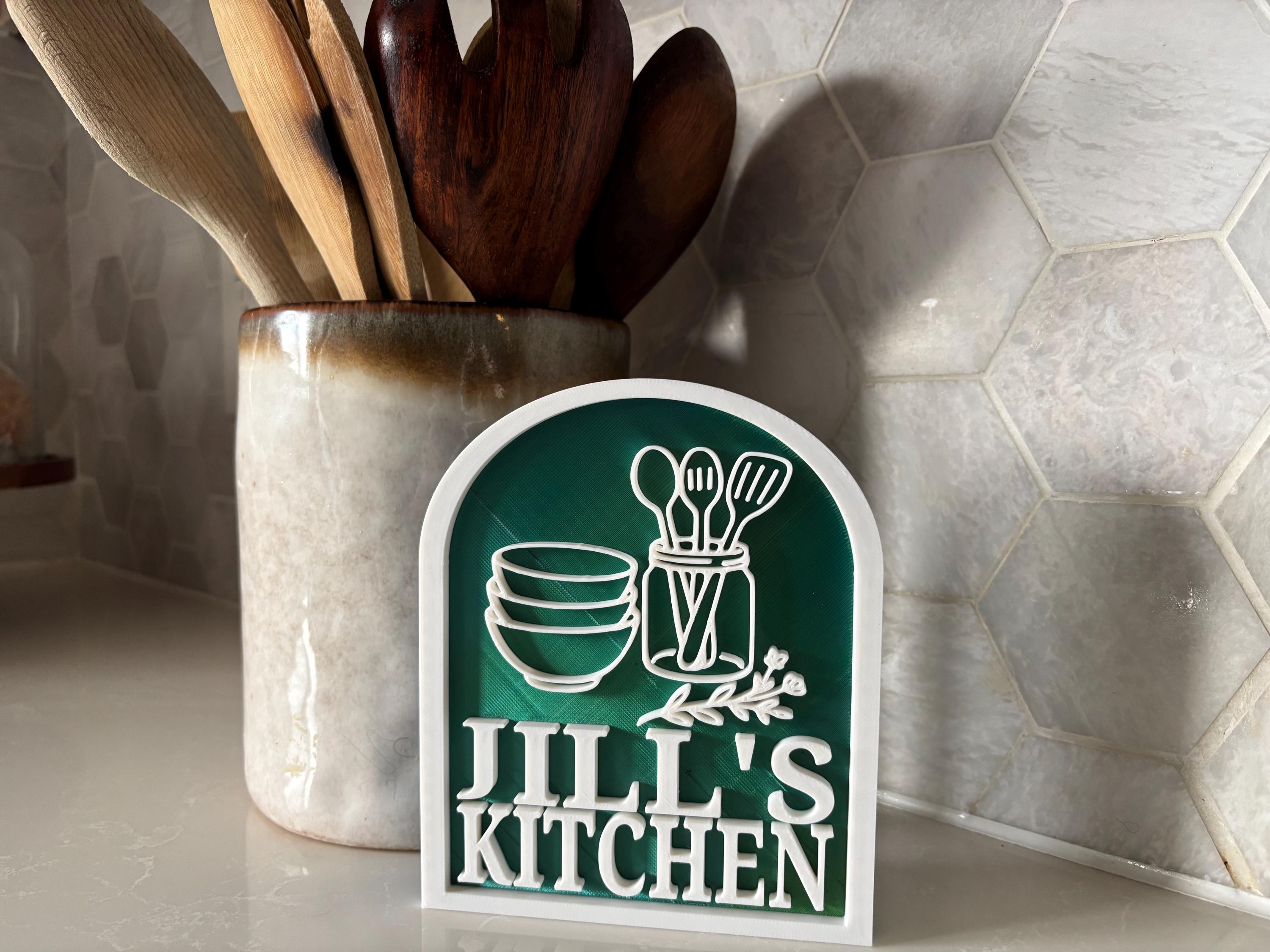 Kitchen Counter Sign - Etsy