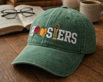Gorra de algodón bordada Indiana Rose 2026, gorra de papá bordada de los Hoosiers Natty, gorra de fútbol americano universitario de Indiana, artículos de fútbol