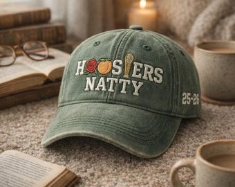 Gorra bordada Natty de Indiana Vitagen, gorra bordada Natty de los Hoosiers, gorra de fútbol americano universitario de Indiana, gorra para aficionados al fútbol americano