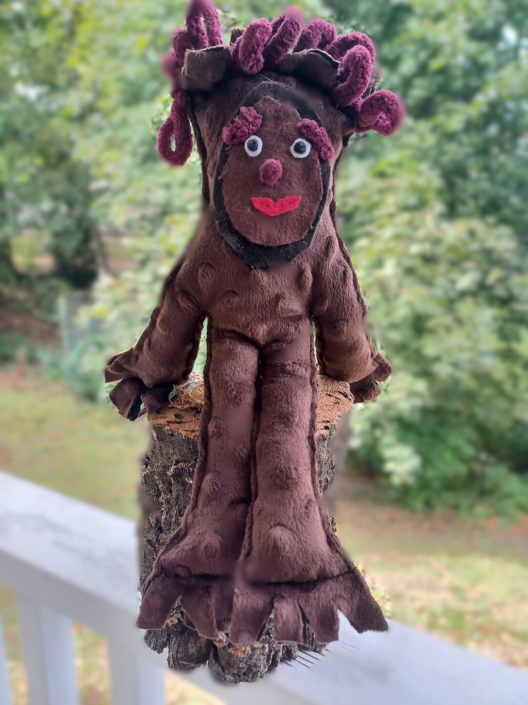 Tall Awakened Treetm With Book Nature Toy Children's Story Time