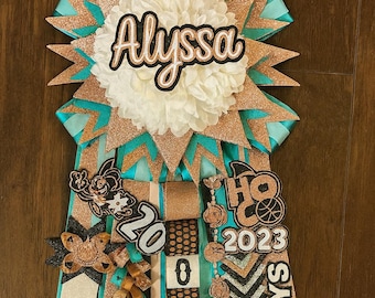 Mamá personalizada para el regreso a casa: colores, cintas y mascota personalizados - Tradición texana