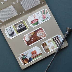 Huishoudelijke tips - vintage sigarettenkaarten jaren 1930 - Wills's Cigarette Picture-Card Album - complete originele set verzamelkaarten - Huizen jaren 30