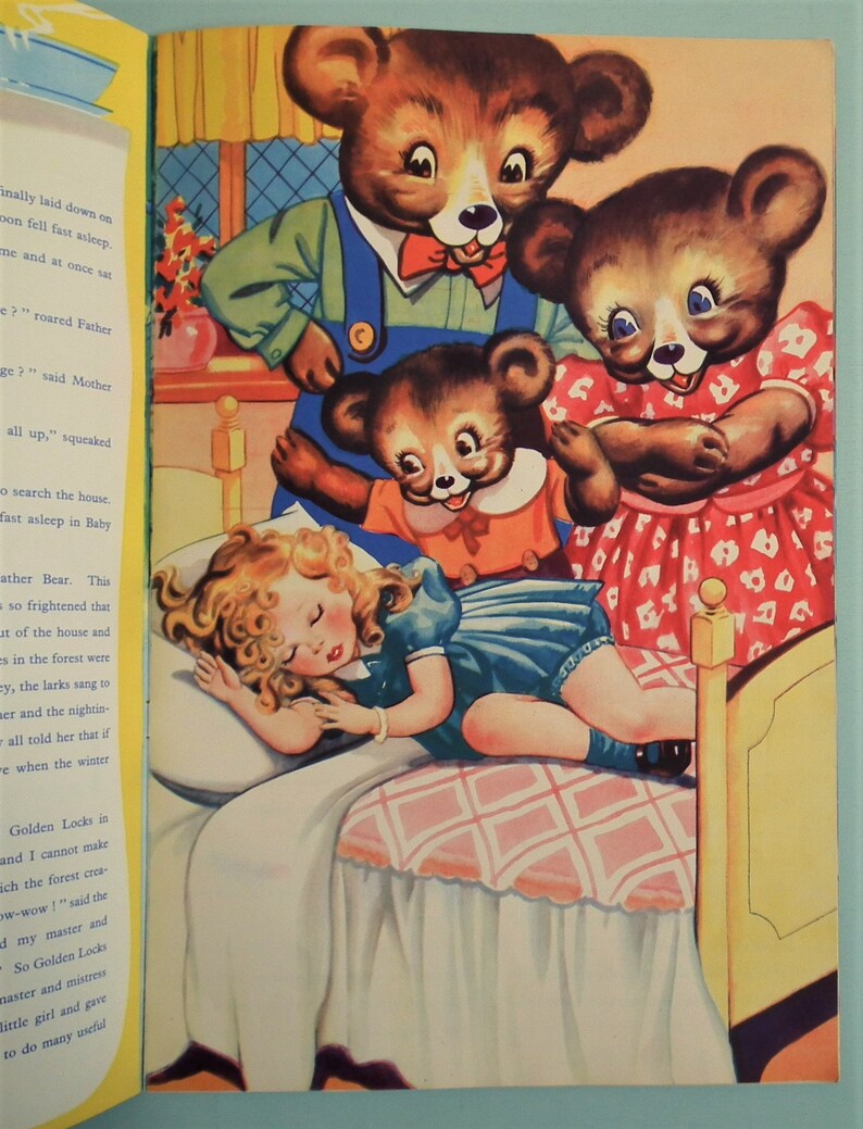 9 Stories vintage 1940s children's book by Fairylite 40s Etsy