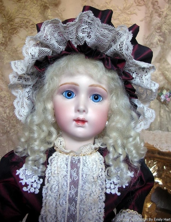 Automaton Porcelain Doll Jumeau Triste by Emily Hart - Etsy