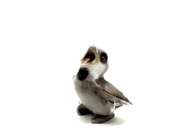 Vintage Bing & Grondahl Fledgling Baby Sparrow Porcelain Figurine Denmark