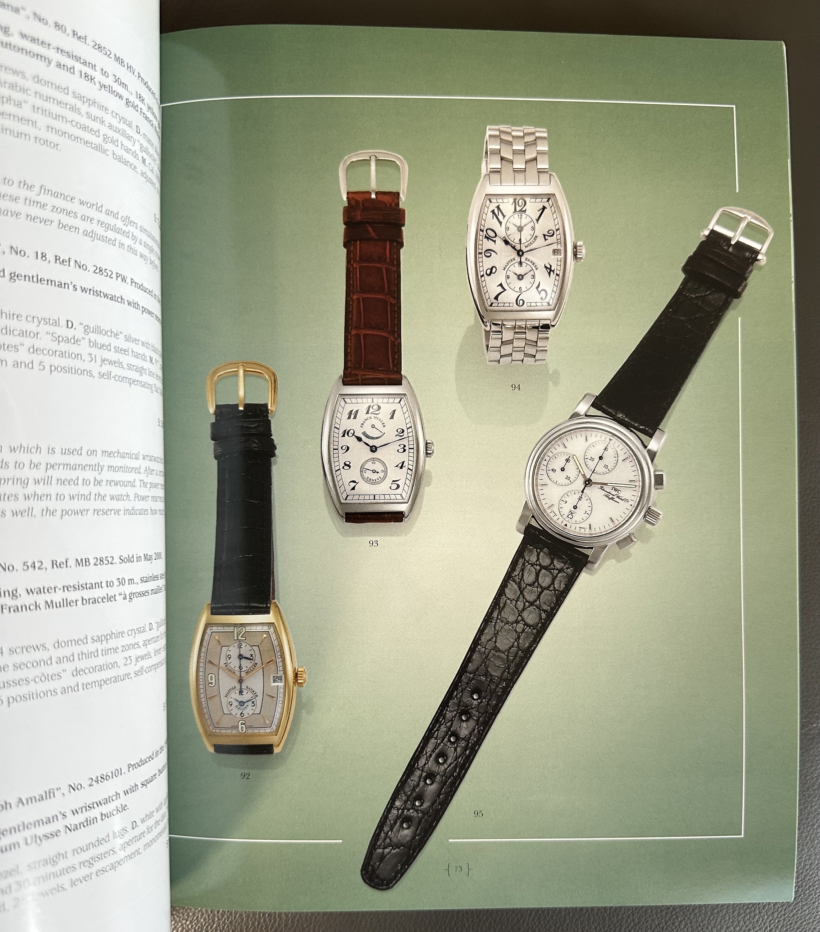 Antiquorum Auctioneers Watches Catalog Book Vintage, Pocket
