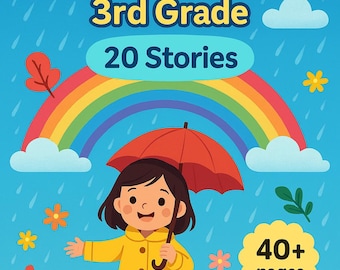 3rd Grade Reading Comprehension Worksheets: Homeschool Literacy Curriculum (PDF Download)