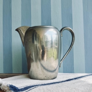Vintage Brewster Pewter Water Pitcher 4597 Restored by Abercrombie & Co