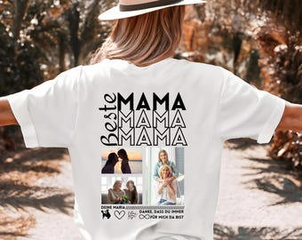Muttertag Geschenk mit Foto Geschenk für Mama Oma Muttertag Shirt personalisiert Geschenk zum ersten Muttertag Mama Geschenkidee