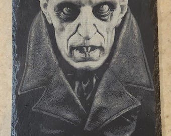 Noferatu Slate 4X4 Wall Hanging