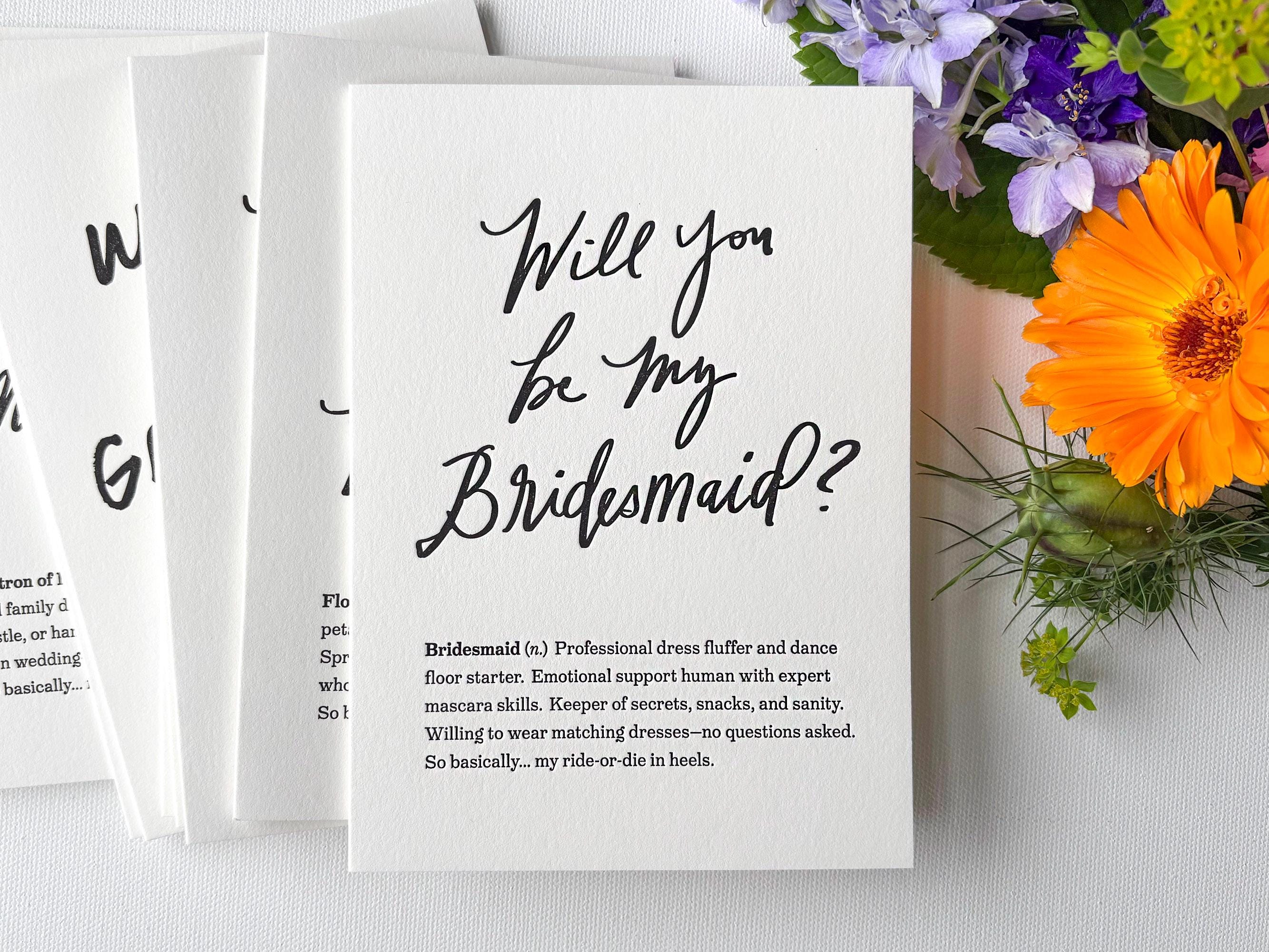 will you be my bridesmaid dress card One-of-a-kind Proposal - Ride or Die? Rental Term:10 days from young adults to employee-women-dresses-jumpsuits-midi Vivid Eden Women's Blue