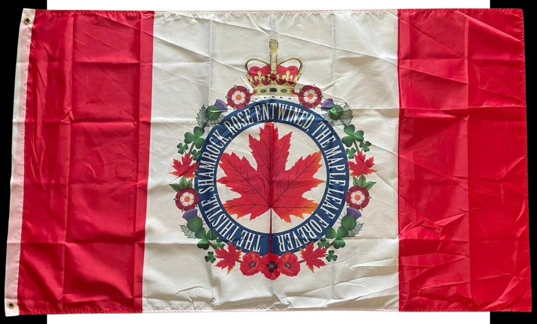 The Mapel Leaf Forever Flag - Etsy