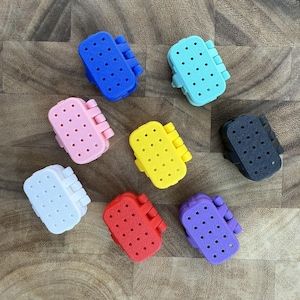 3D Printed Travel Toothbrush Cases, compact toothbrush cases, 30+ colors to choose from