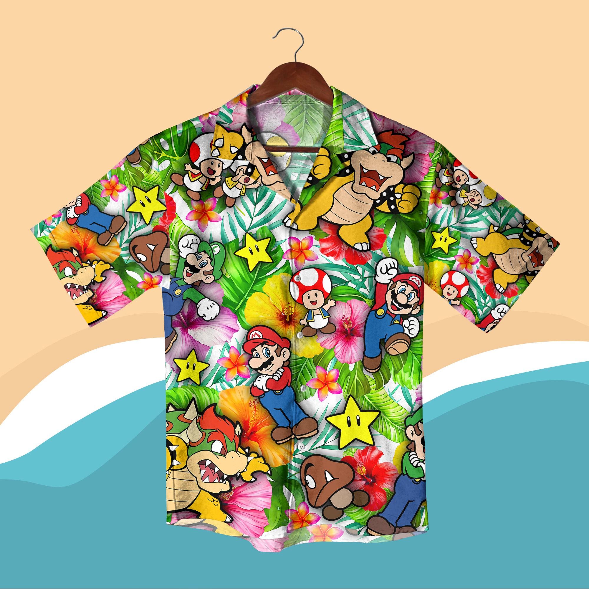 Video game hawaiian shirt - Etsy 日本