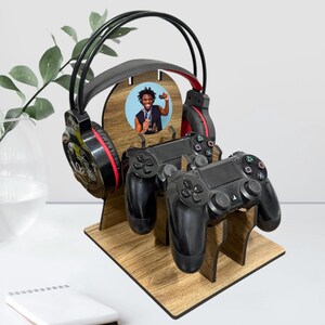 Personalized Controller Stand, Joystick Holder, Joystick Stand, Gaming Stand, Wood Game Controller Stand, Gamer Gift, Teen Boy Gift