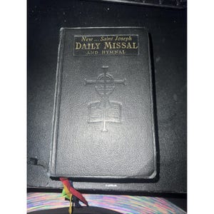 Vintage Missal New Saint Joseph Daily Missal And Hymnal 1966 Catholic Religious