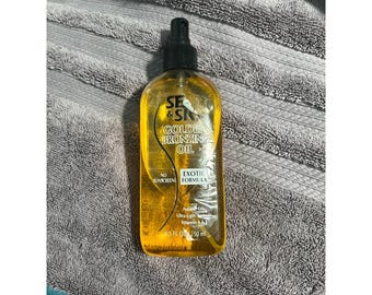 Vintage NOS Sea & Ski Golden Bronzing Oil Exotic Blend Of Tan Enhancers 80% full