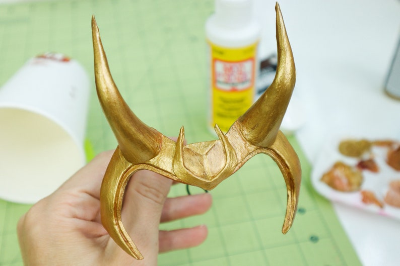 Loki Cosplay Template for Pets DIY Printable .PDF for EVA Foam with Tutorial image 3