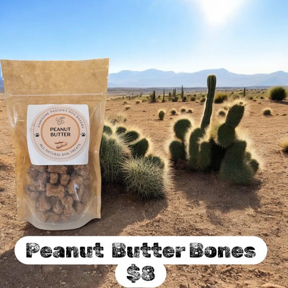 Mini Peanut Butter Bone Treats