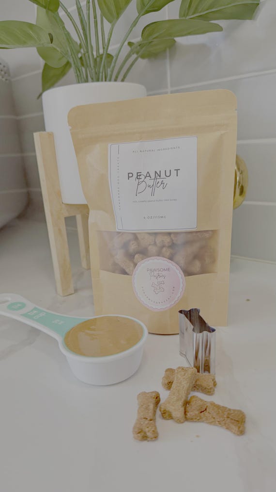 Mini Peanut Butter Bone Treats