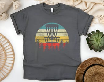Camiseta de disc golf, para aficionados y amantes del deporte, camiseta de disc golfista