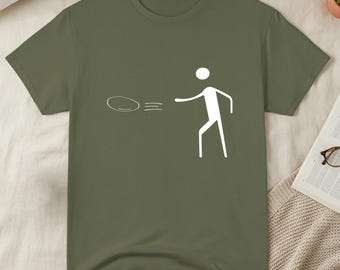 Camiseta de disc golfista, camiseta para amantes del deporte, camiseta para aficionados al disc golfista