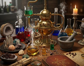 5 Alchemy Books: 5 Precious and Distinguished Works from Centuries Ago to the Present Day.
