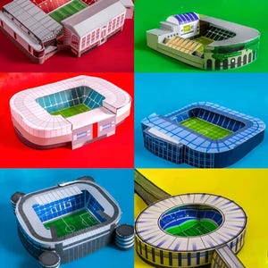 Stadium Paper Model Template, DIY Craft - Etsy UK