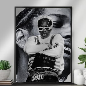 Luxus Asap Rocky Poster - Urban Music Wall Print
