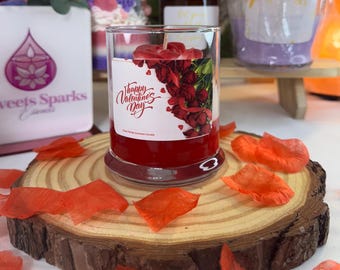 Valentine's Day Candle