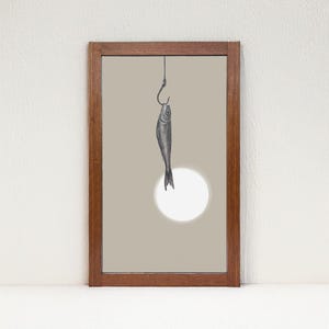 Fish Hook Artwork - Etsy