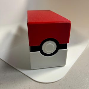 Poke Ball Inspired Trading Card Box