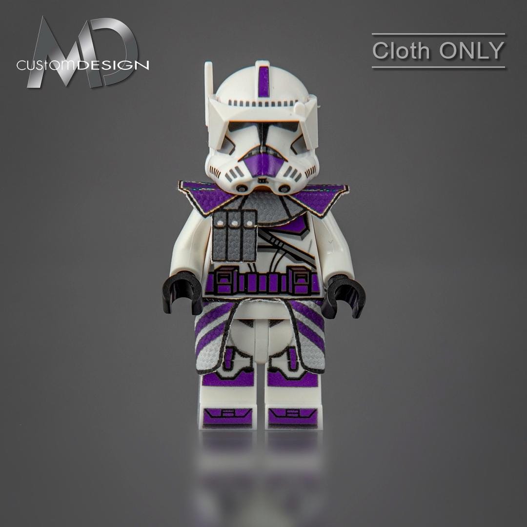 [中古] HOTONE PATCH KOMMANDER Custom Kama and Pauldron for LEGO Star Wars Minifigure Clone ARC