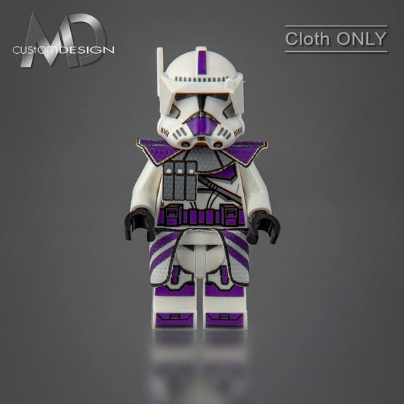 Custom Kama and Pauldron for LEGO Star Wars Minifigure Clone ARC